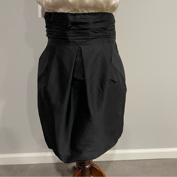 Alexia Admor Silk Black and White Dress‎ Medium - Picture 2 of 14